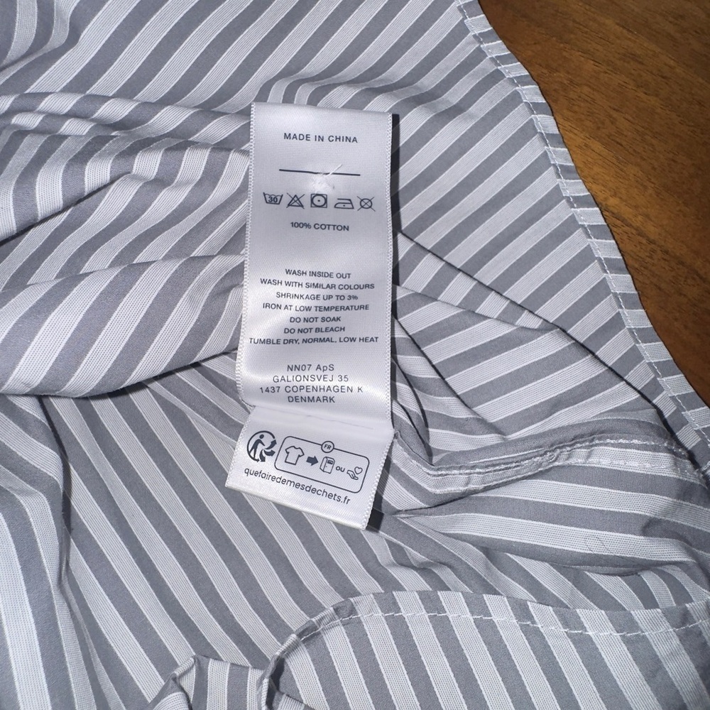 NN07 Freddy Men's Striped Button-Up Shirt - Picture 10 of 12